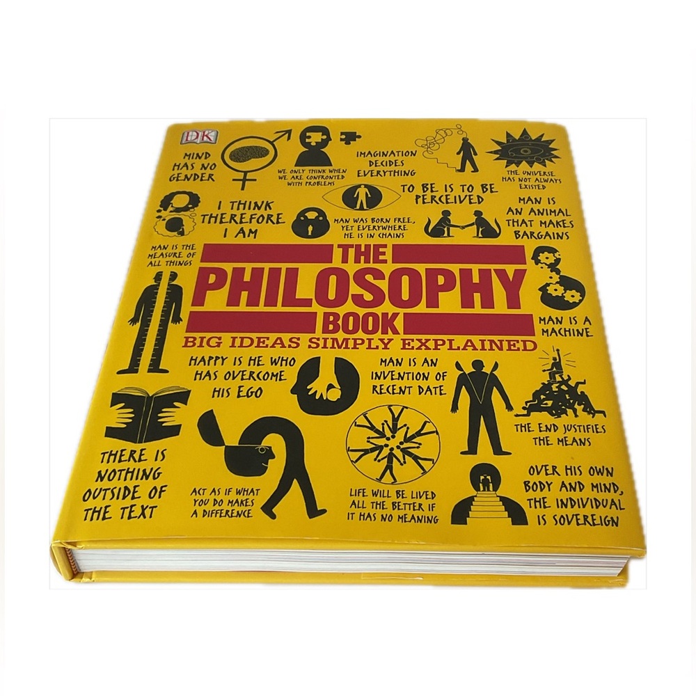 The Philosophy Book, Big Ideas Simply Explained Doring Kindersley Hardcover 2011